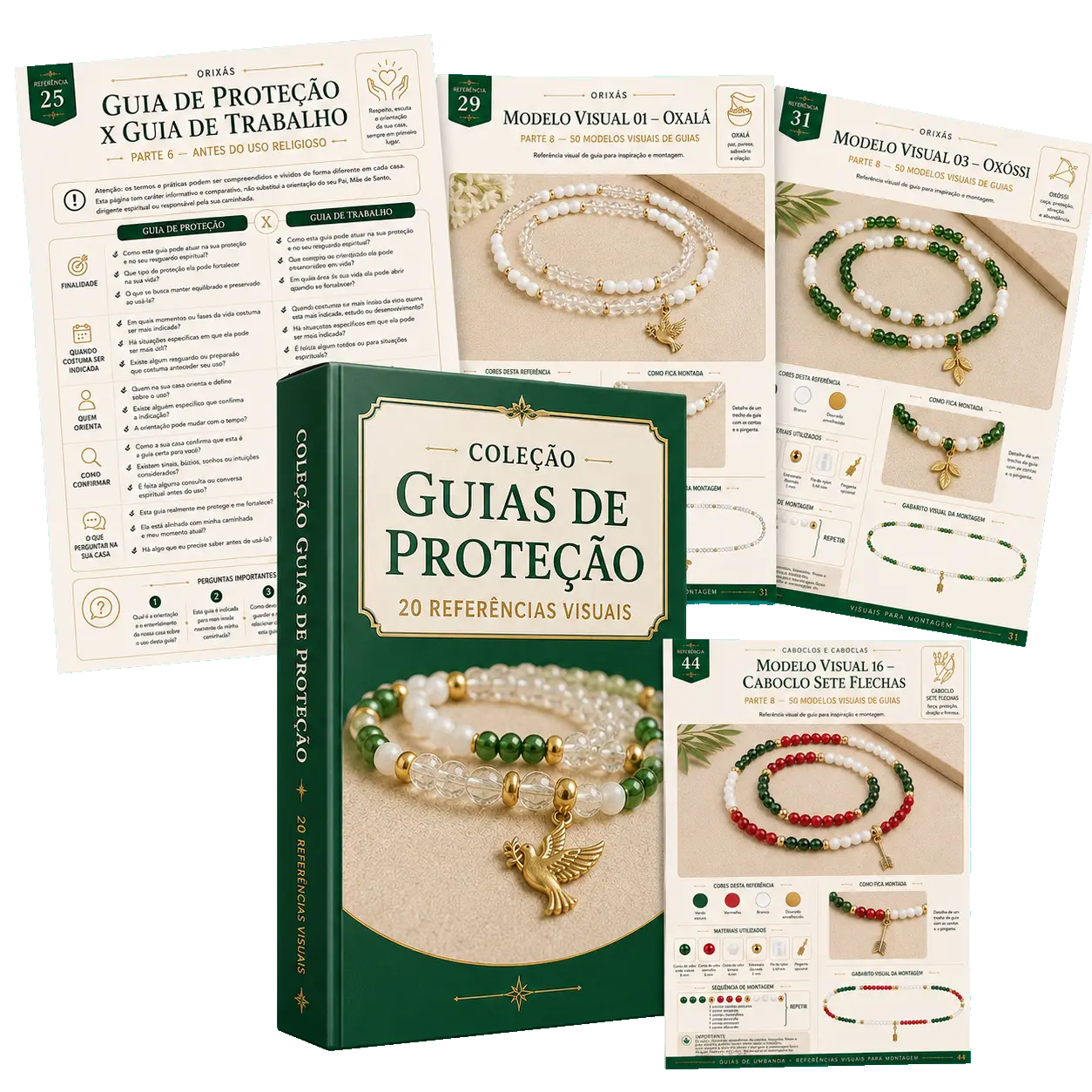 Mockup da Coleção Guias de Proteção